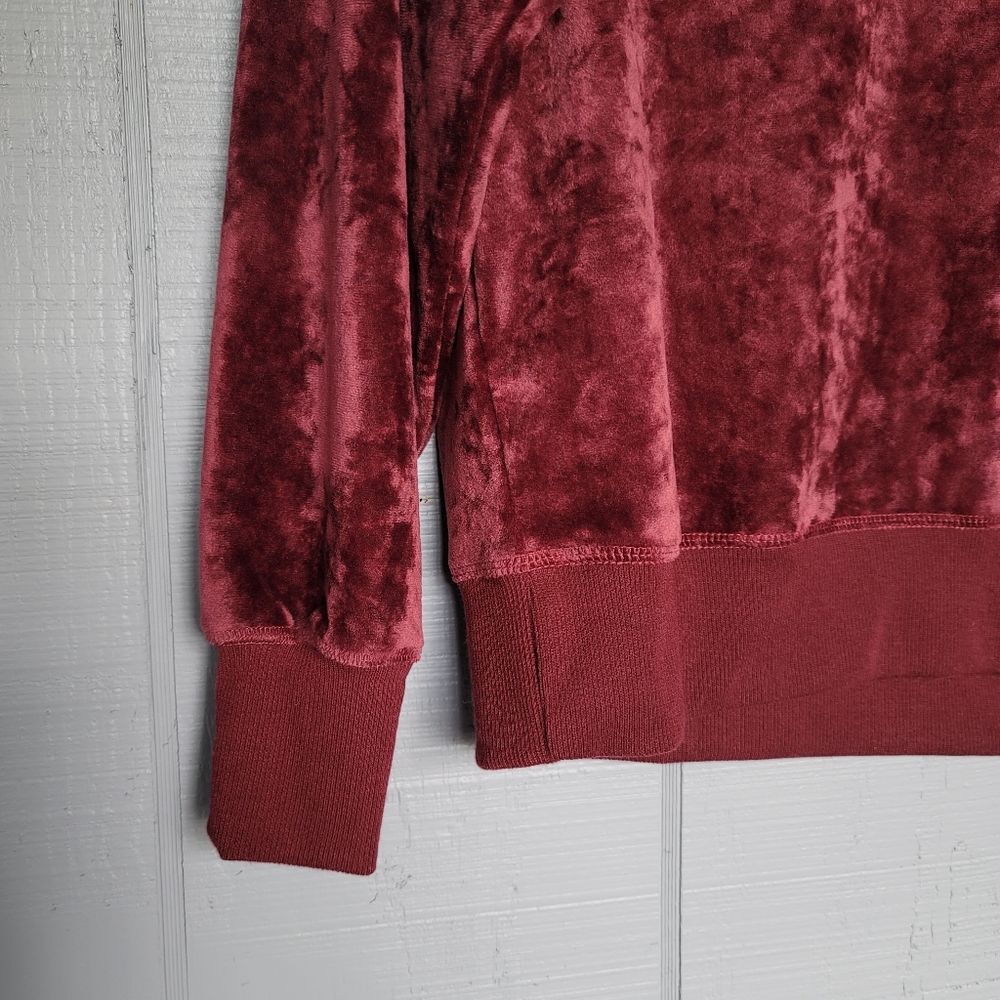 LOFT Lou & Grey Velour Sweatshirt. Size S - Picture 3 of 6